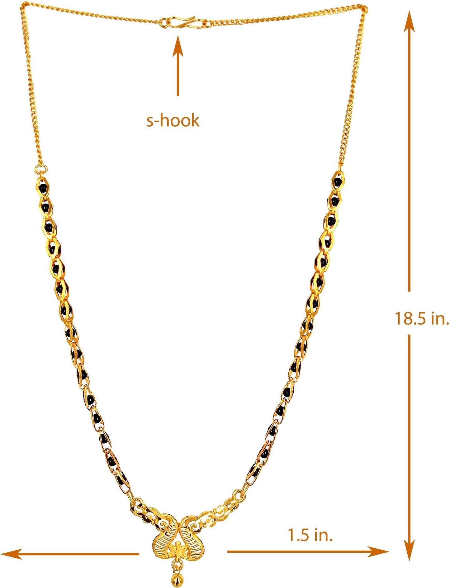 Trendy Gold Plated Mangalsutra