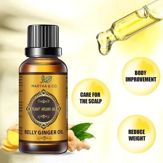 Belly Drainage Ginger Oil 10ml (Pack of 2)