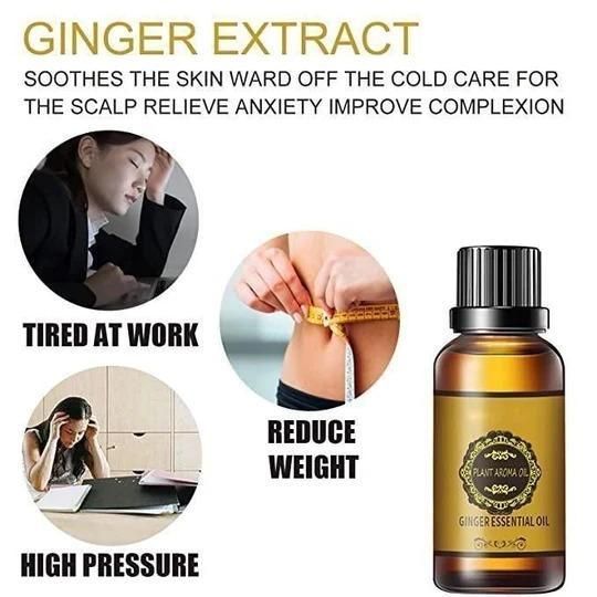 Belly Drainage Ginger Oil 10ml (Pack of 2)