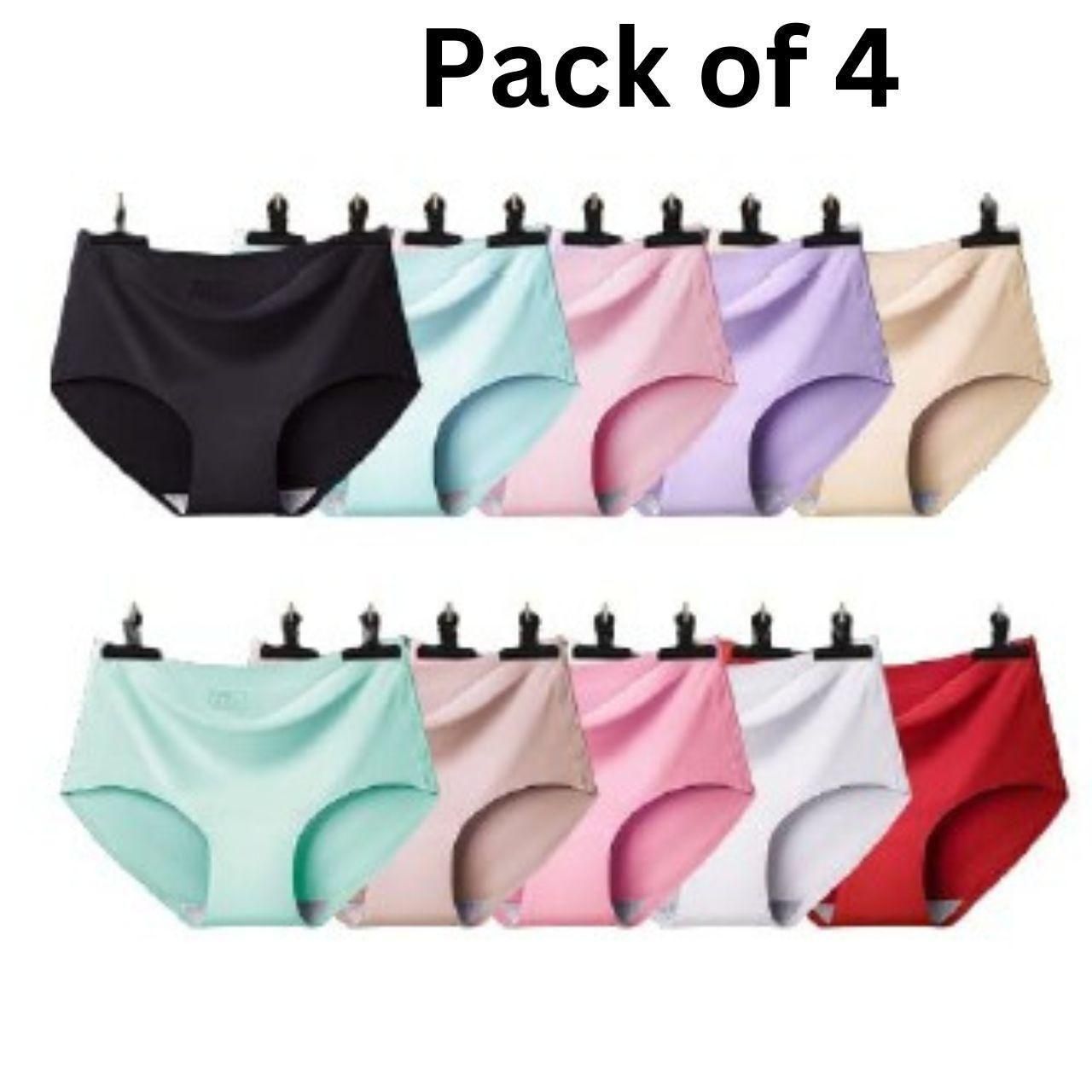 Women's Seamless Underwear for Women (Multicolor)