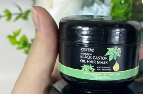 Black castor Oil Hair Mask 50gm Each Pack of 2